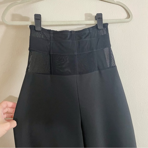 Murmur Sheer Waist Corset Pants Mesh FRAME TROUSERS palazzo wide leg boning mur - Picture 15 of 16